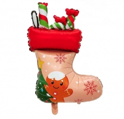 Шар Фигура Носок с подарками