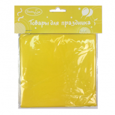 Скатерть полиэтиленовая Желтая / Yellow
