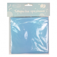 Скатерть полиэтиленовая Голубая / Light Blue